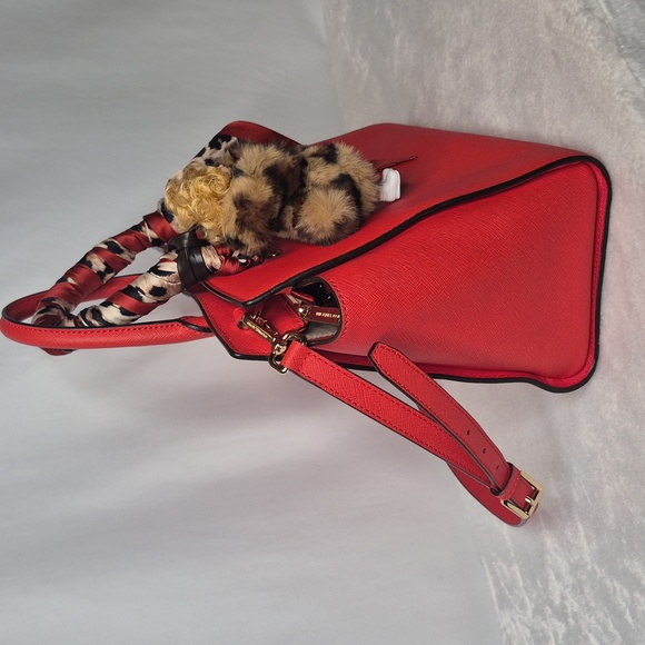 Michael Michael Kors Red Satchel - Picture 6 of 16